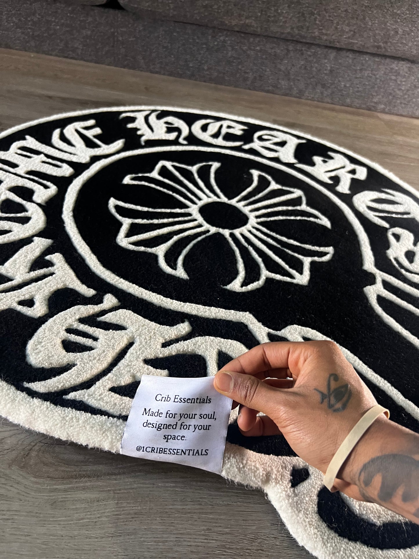 Chrome Hearts Rug