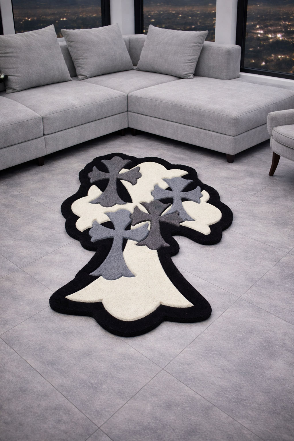 Multi Cross Rug