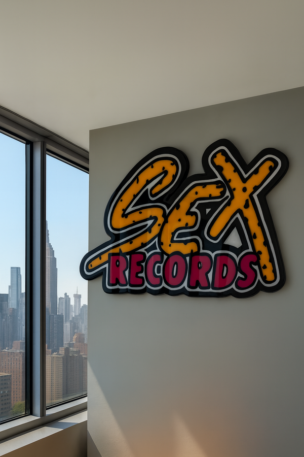 Sex Records Wallart