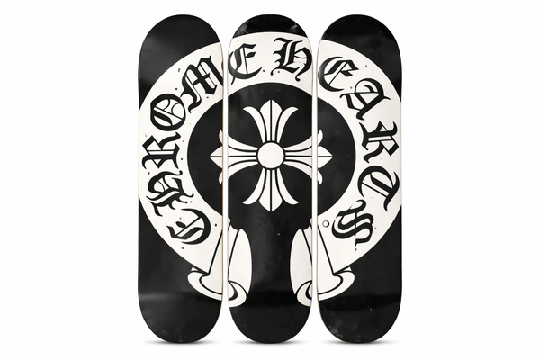 Chrome Skateboard Set