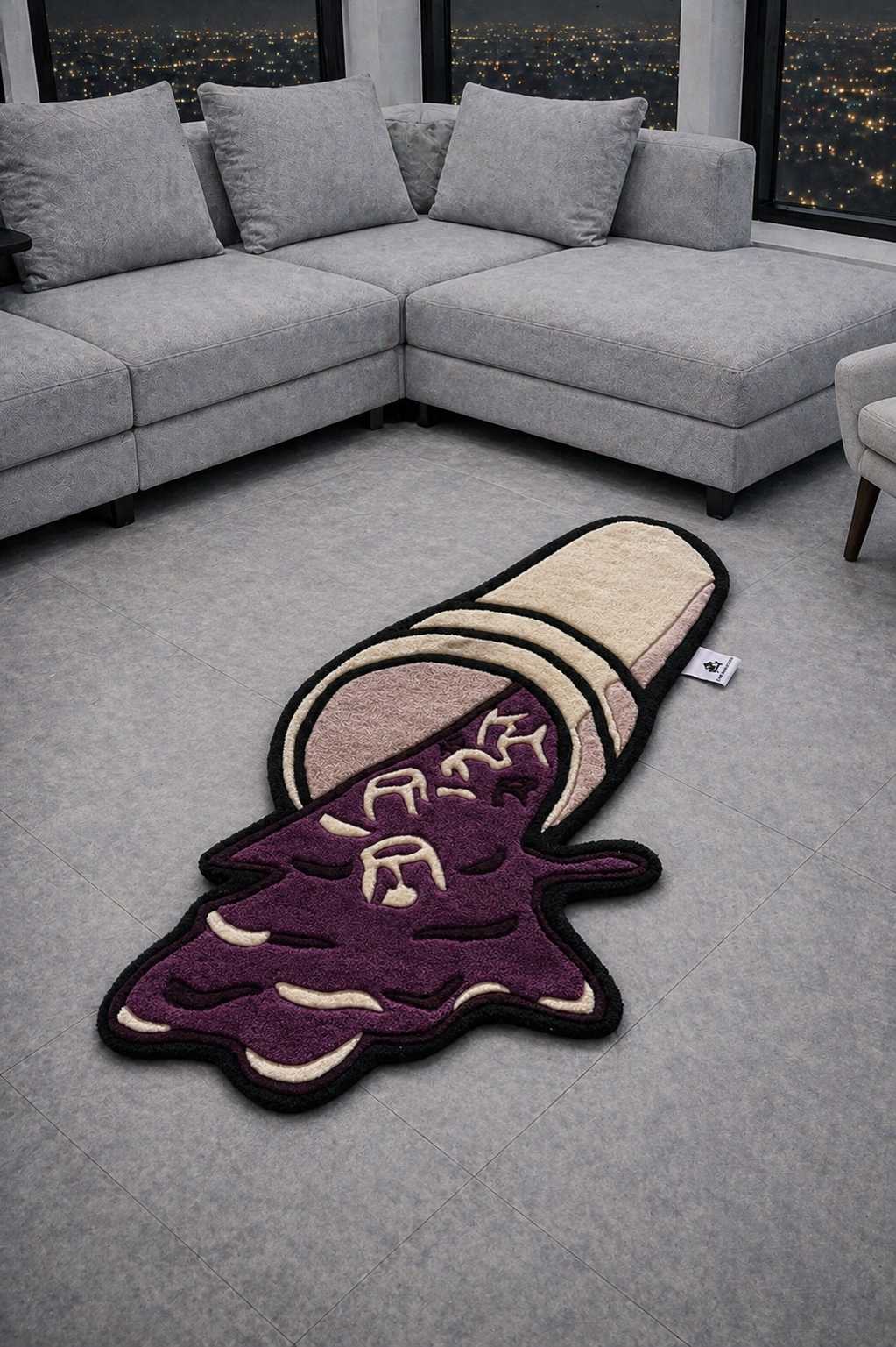 Double Cup Rug