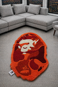 Monkey Face Rug