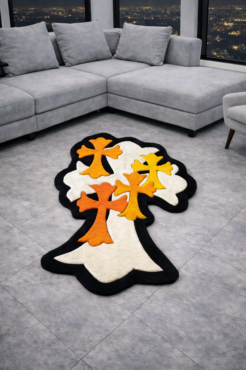 Multi Cross Rug