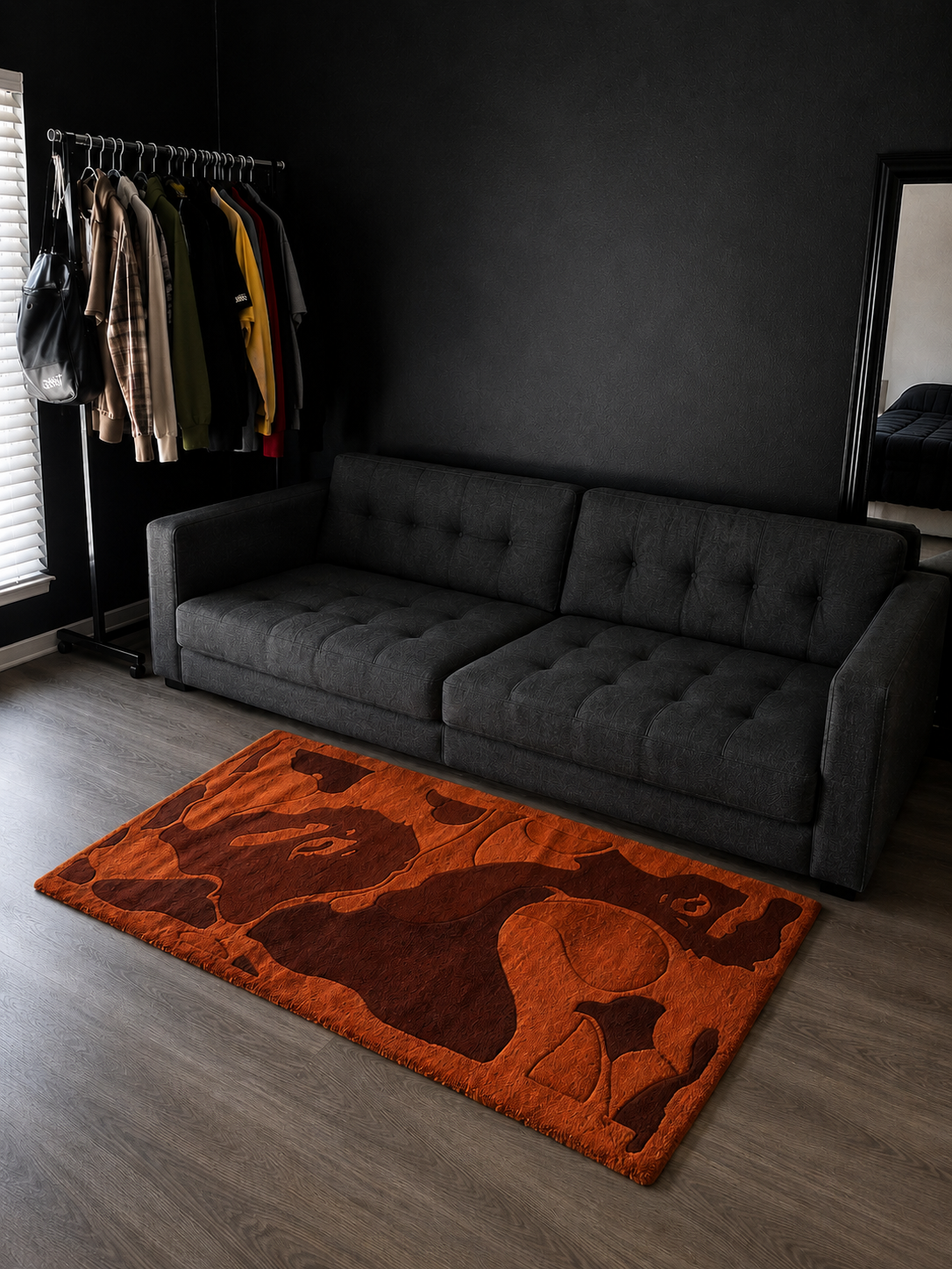 Red Area Rug