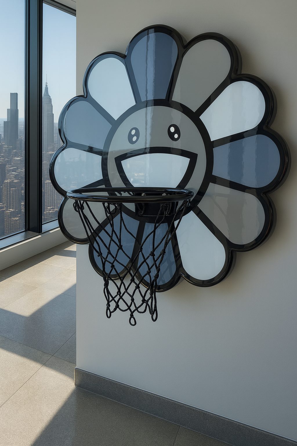 Grey Murakami Hoop